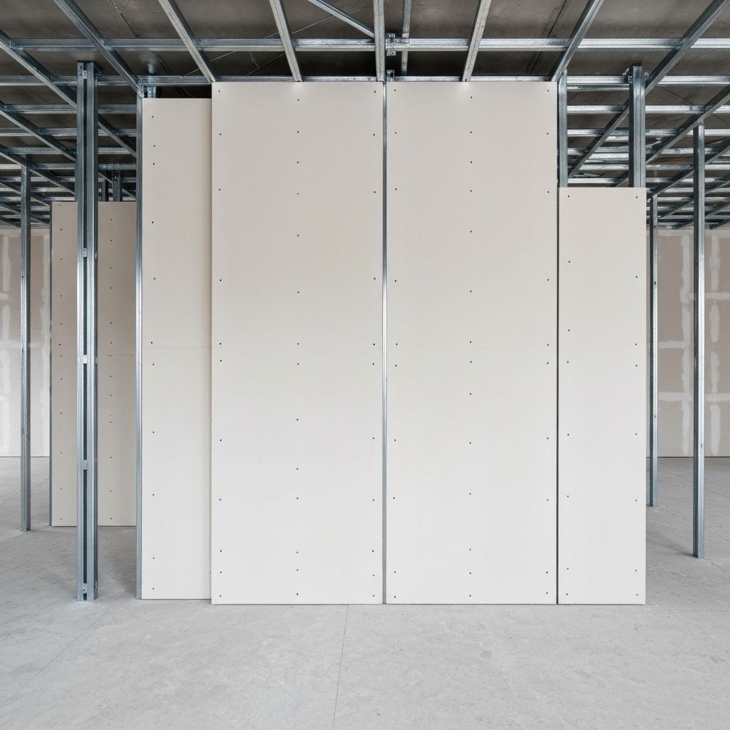 Dry lining and plasterboard installation